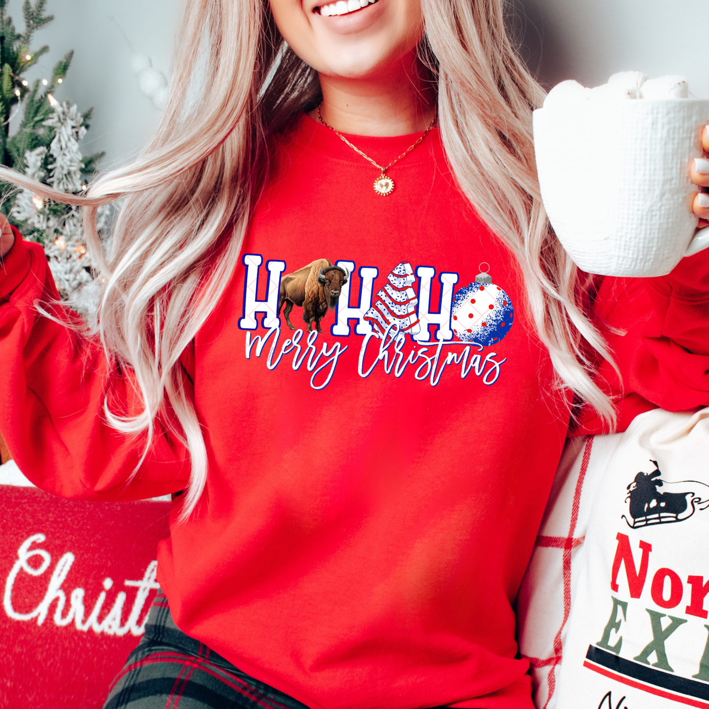 Buffalo Ho Ho Ho Sweatshirt