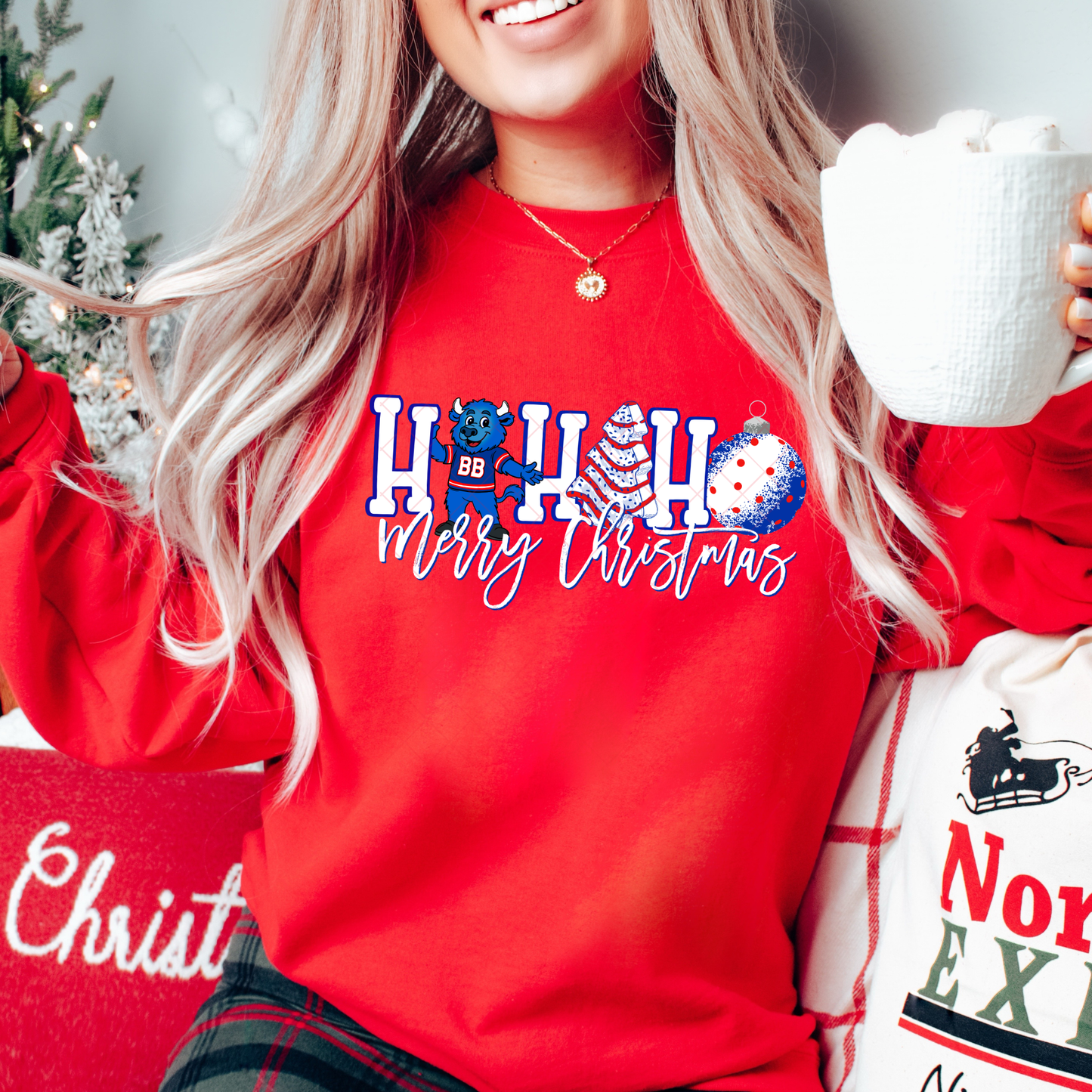 Buffalo Ho Ho Ho Sweatshirt