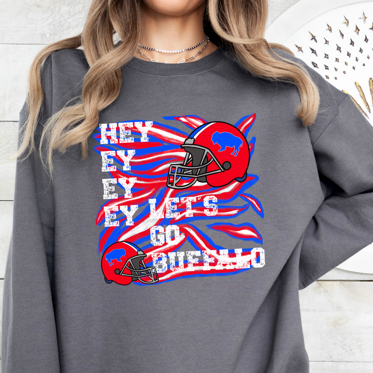 Hey Ey Ey Ey Let's Go Buffalo T-shirt or Sweatshirt