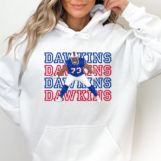 Dawkins Buffalo Football T-Shirt or Sweatshirt