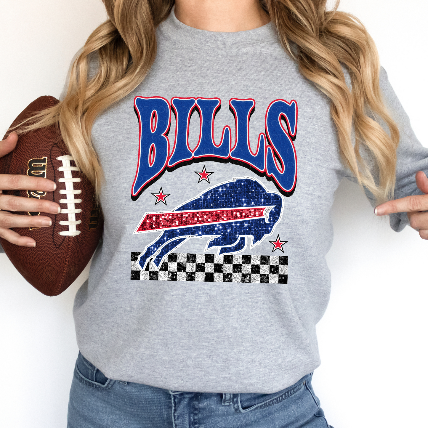 Bills Bling T-shirt or Sweatshirt