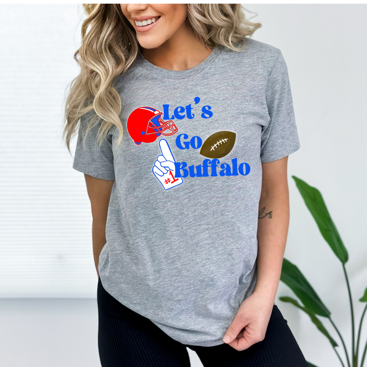 Let's Go Buffalo Old School T-shirt or Sweatshirt