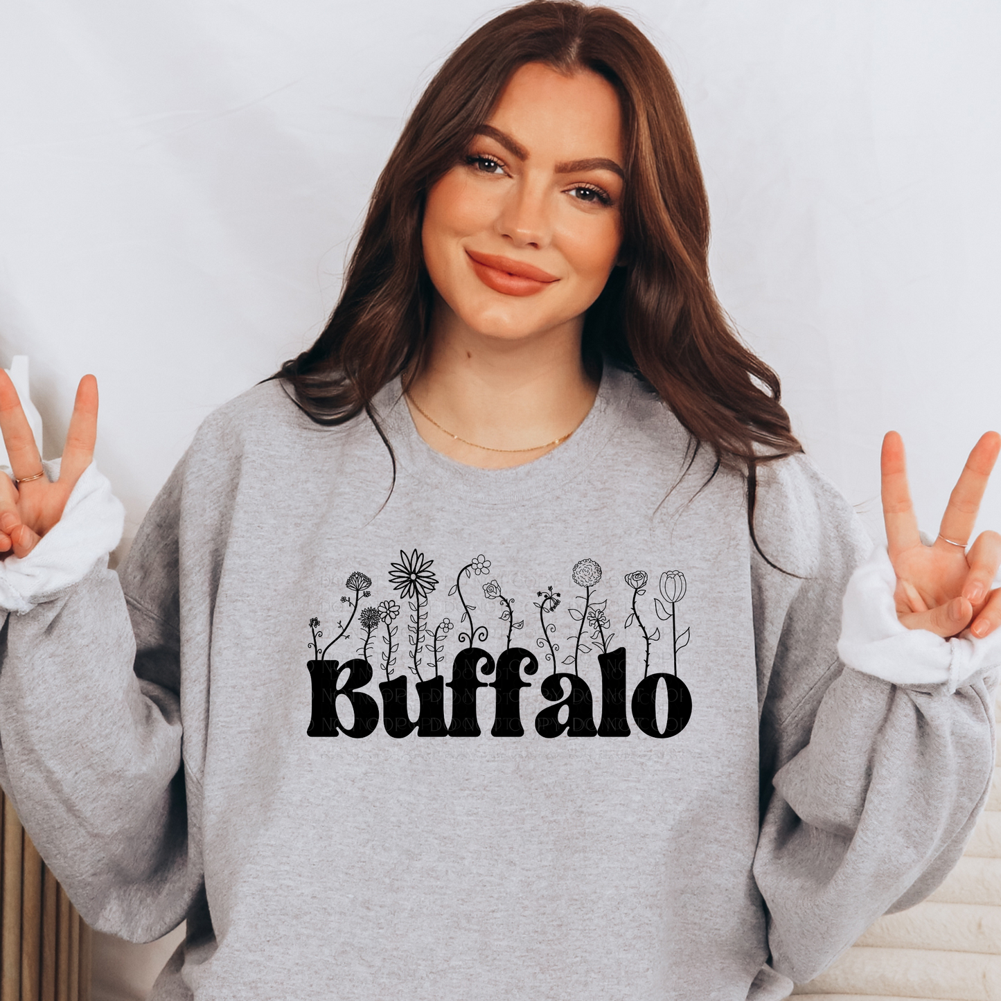 Buffalo Flowers T-Shirt, Sweatshirt, or Hoodie