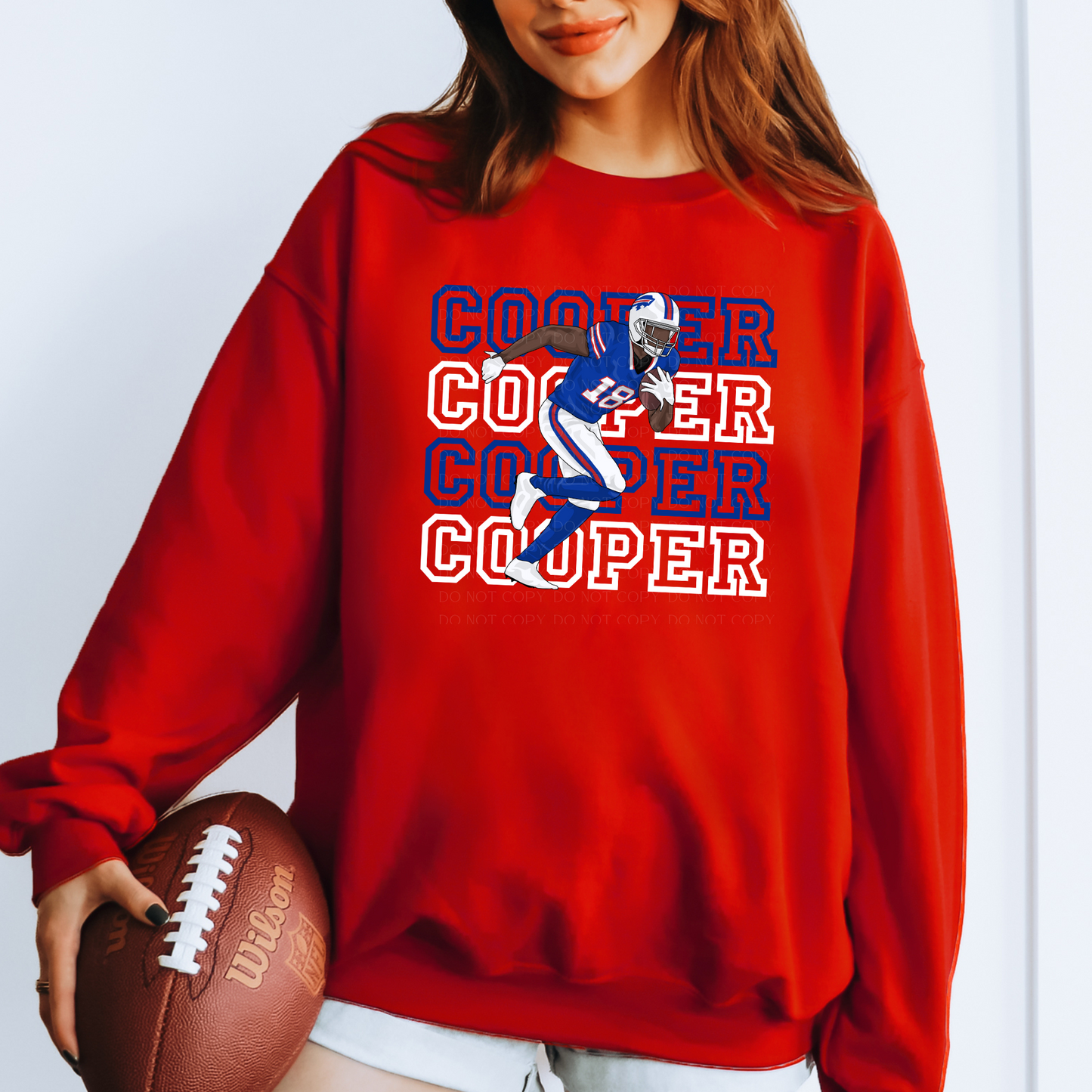 Cooper Buffalo Football T-Shirt, Sweatshirt or Hoodie