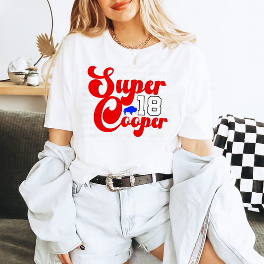 Super Cooper Buffalo T-Shirt, Sweatshirt, or Hoodie