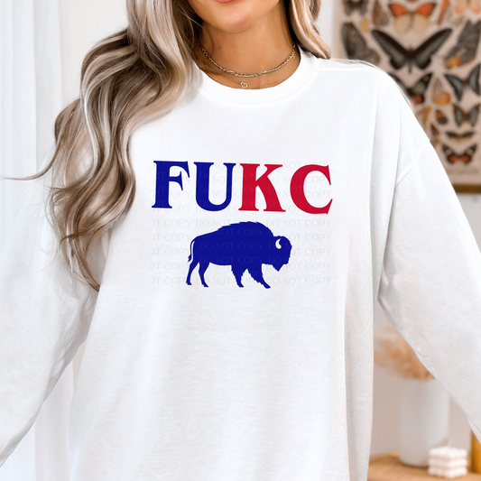 FU KC Buffalo T-Shirt, Sweatshirt, or Hoodie