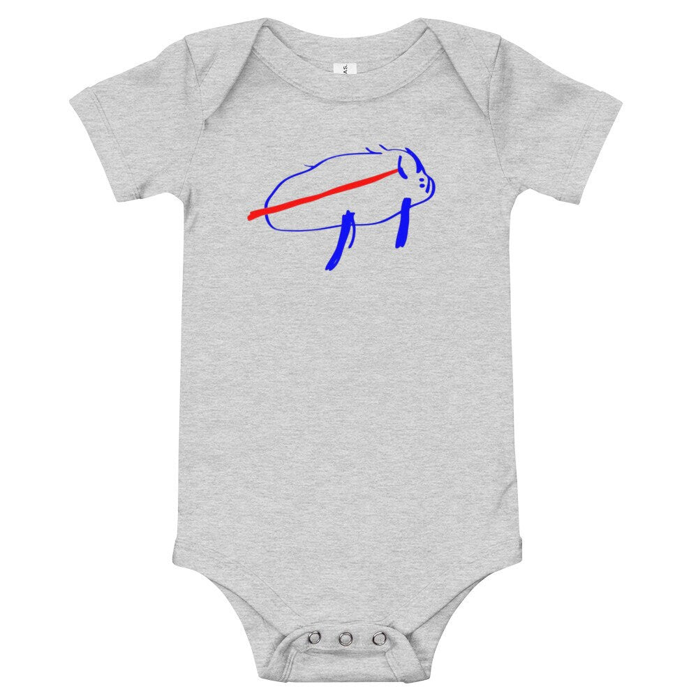 Josh Allen Potato Baby short sleeve one piece