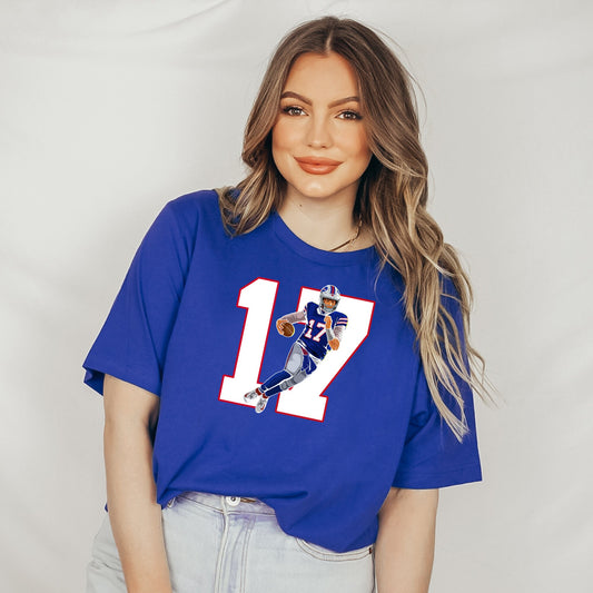 Buffalo Football Player 17 T-Shirt or Sweatshirt