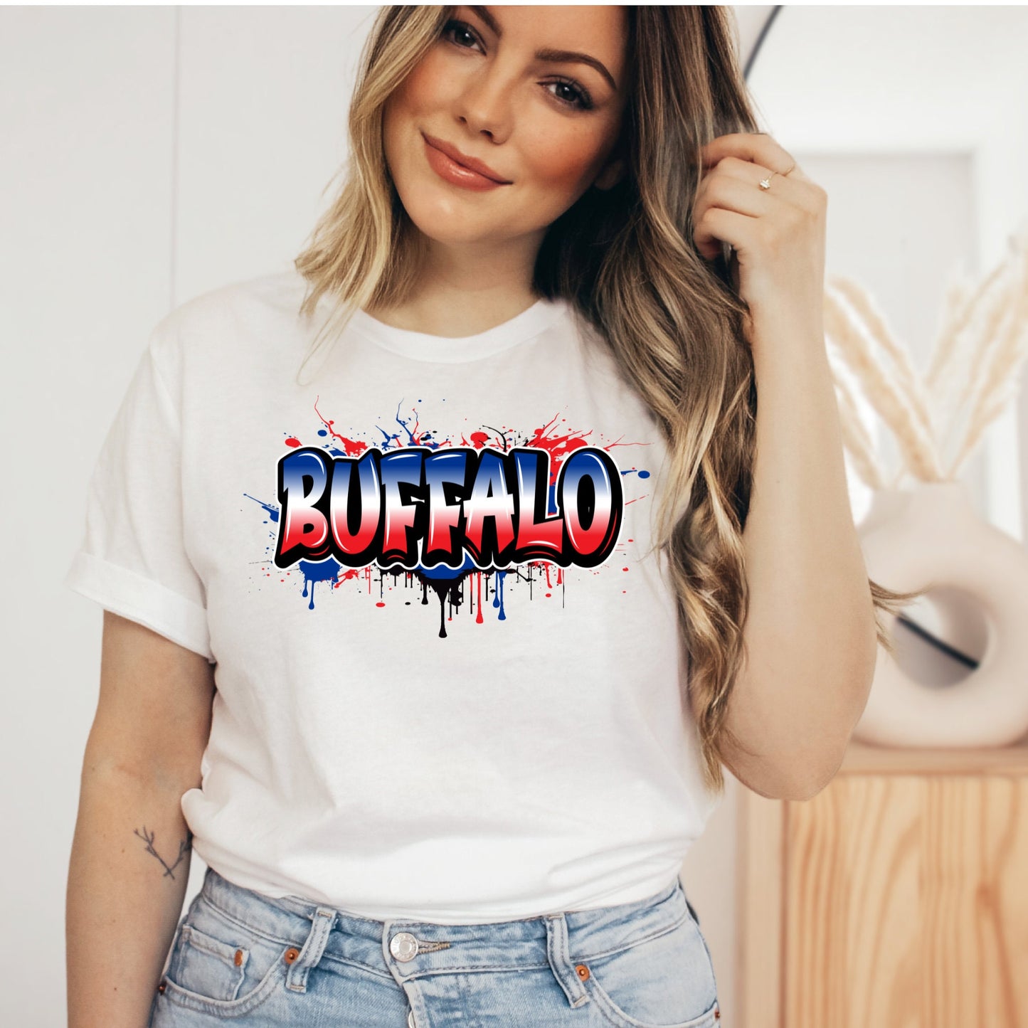 Buffalo Graffiti T-Shirt or Sweatshirt