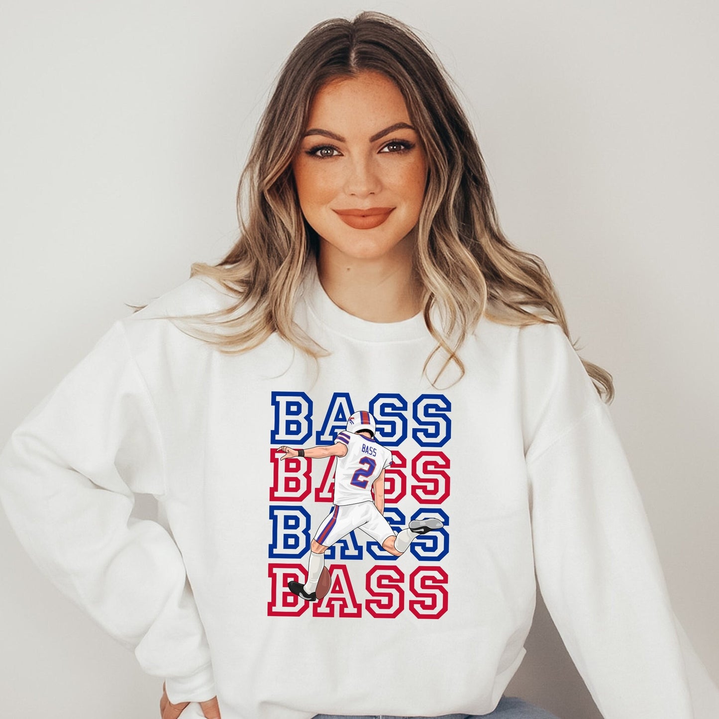 Bass Buffalo Football T-Shirt, Sweatshirt or Hoodie