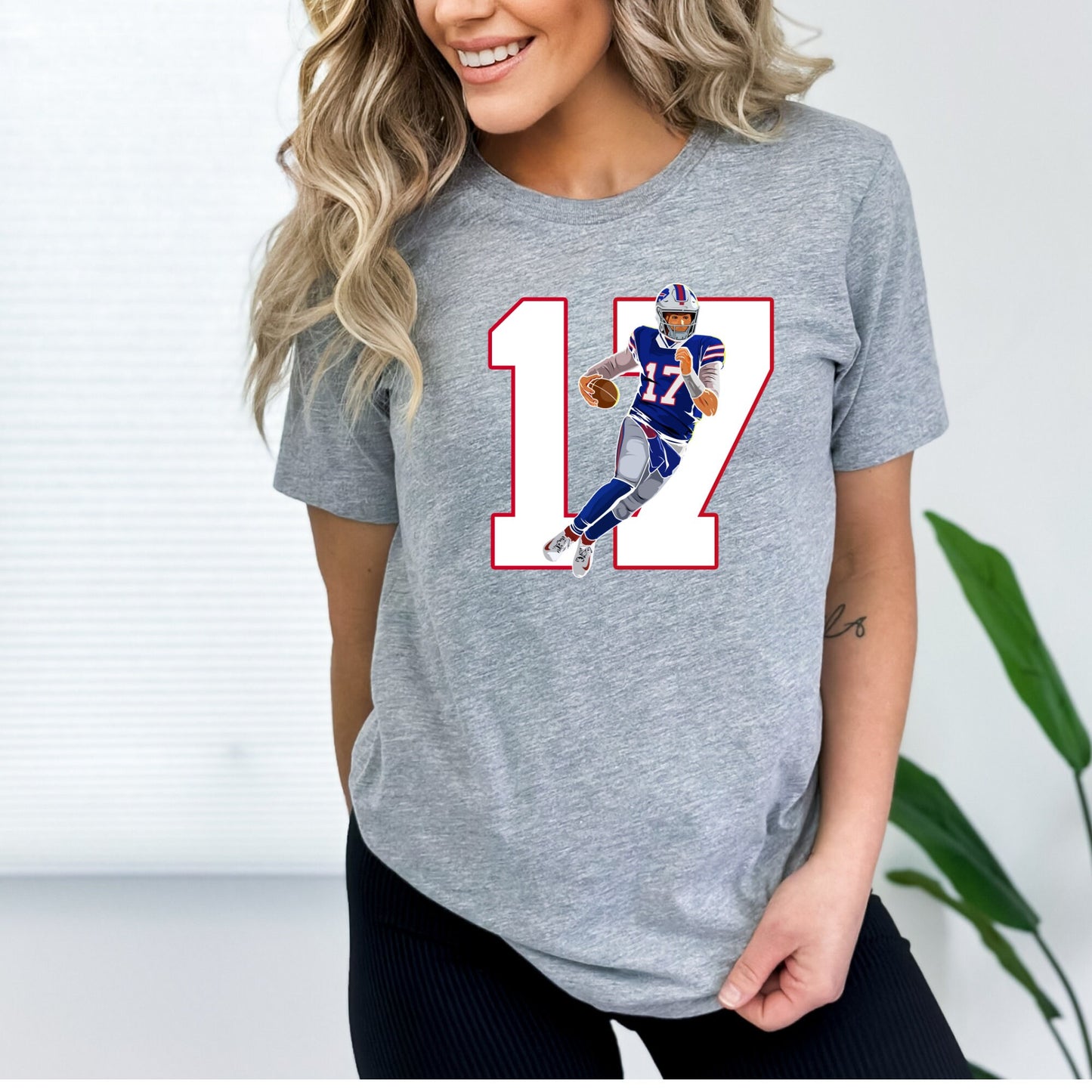 Buffalo Football Player 17 T-Shirt or Sweatshirt