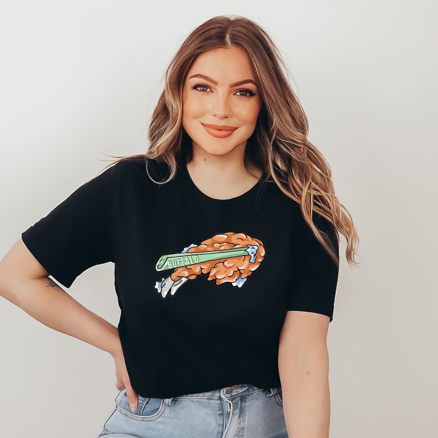 Buffalo Chicken Wing T-Shirt or Sweatshirt