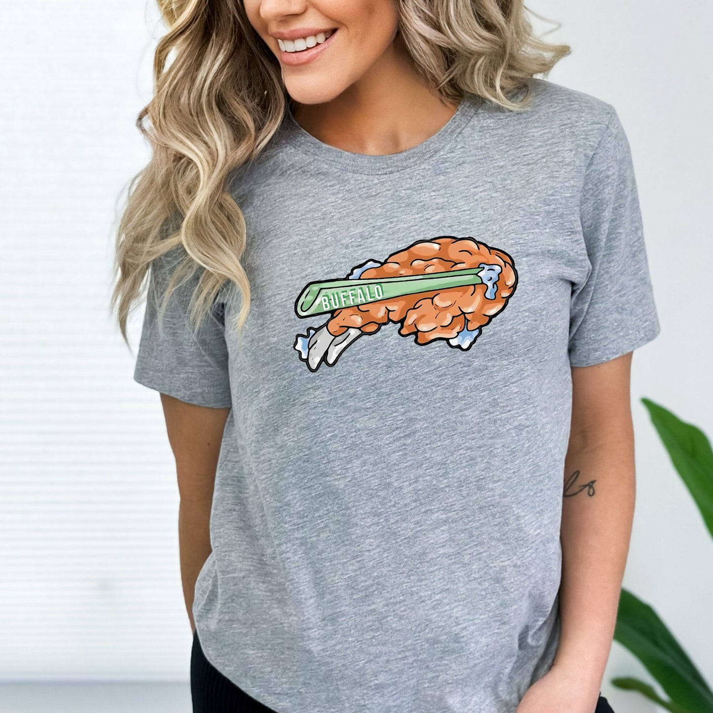 Buffalo Chicken Wing T-Shirt or Sweatshirt