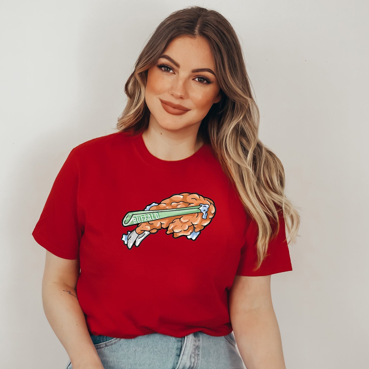 Buffalo Chicken Wing T-Shirt or Sweatshirt