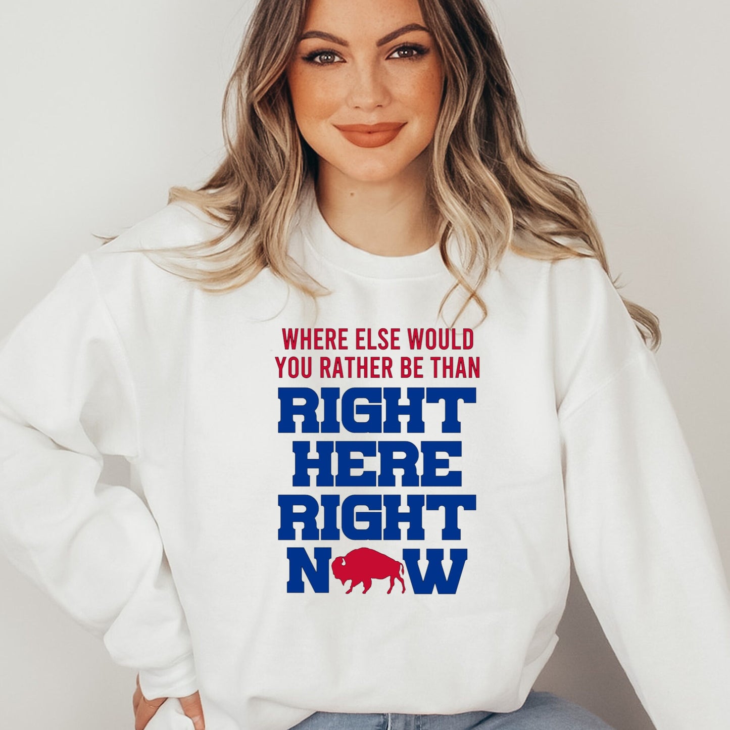 Right Here Right Now Buffalo Marv T-shirt or Sweatshirt