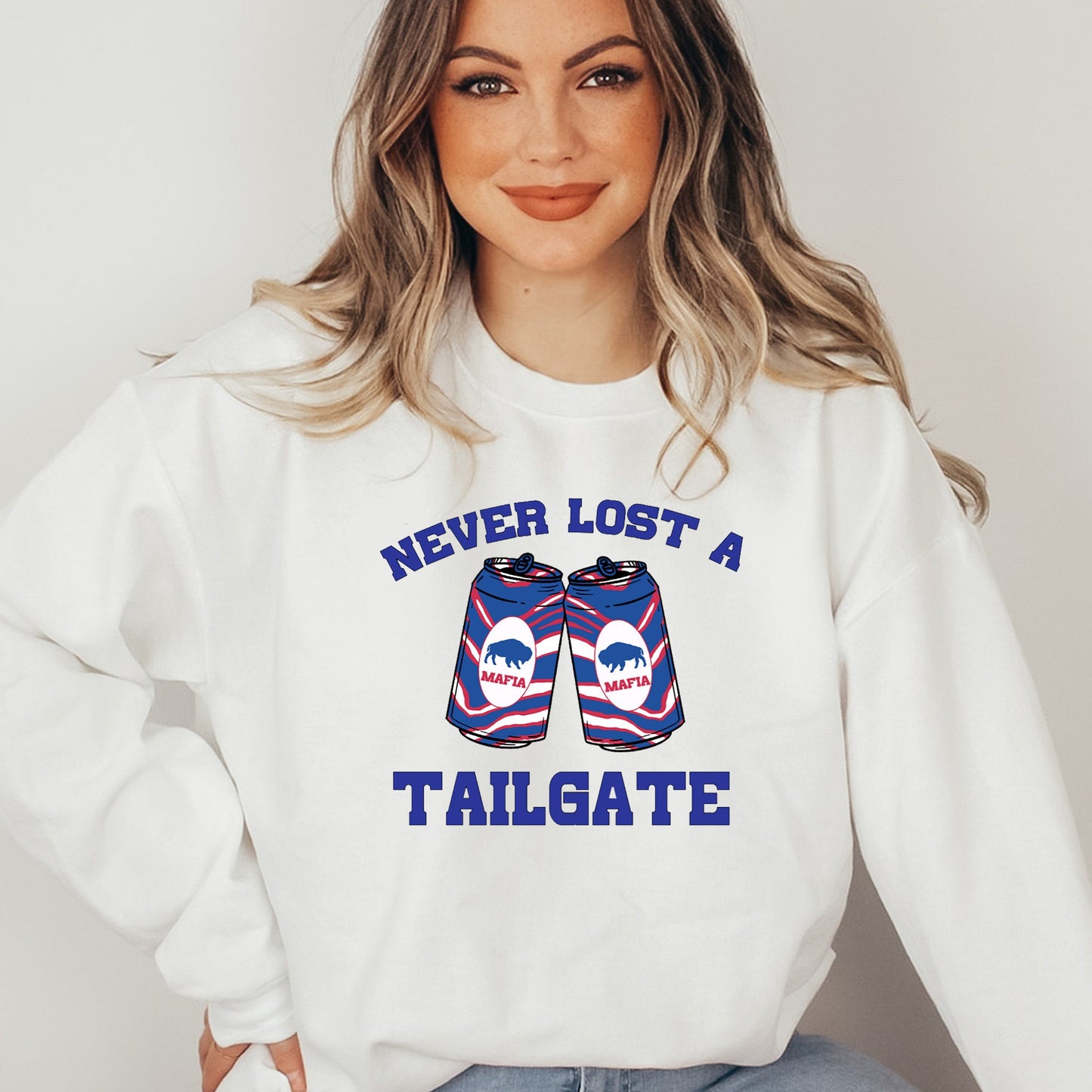 Never Lost a Tailgate Buffalo Zubaz T-shirt, Sweatshirt, or Hoodie