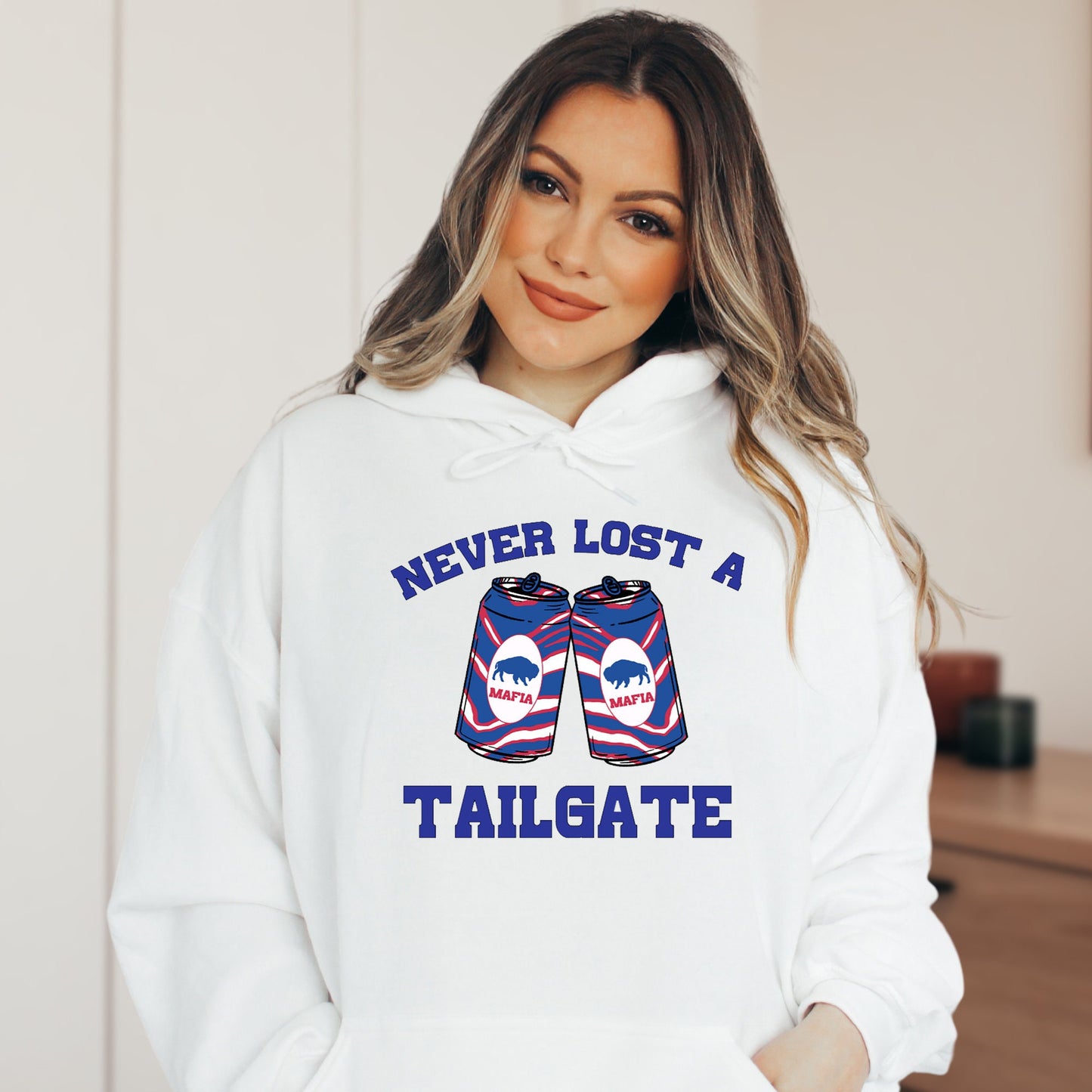 Never Lost a Tailgate Buffalo Zubaz T-shirt, Sweatshirt, or Hoodie