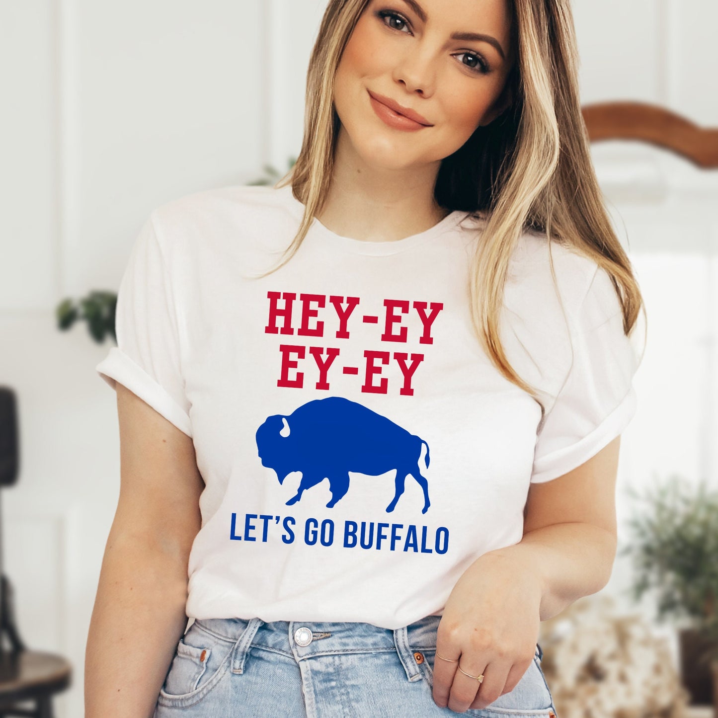 Hey Ey Ey Ey Let's Go Buffalo T-shirt or Sweatshirt