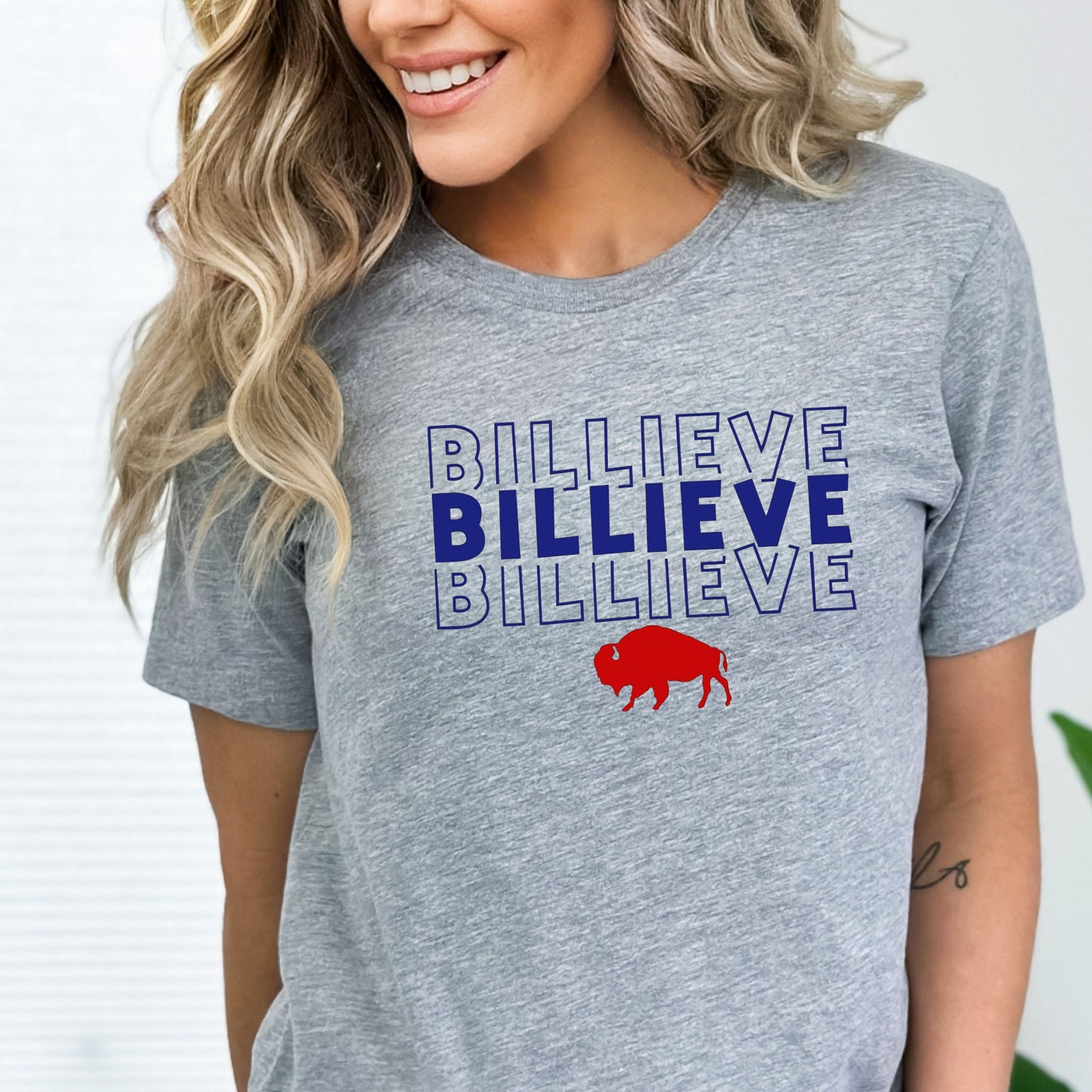 Billieve T-shirt, Buffalo Football T-Shirt, Sweatshirt, Hoodie