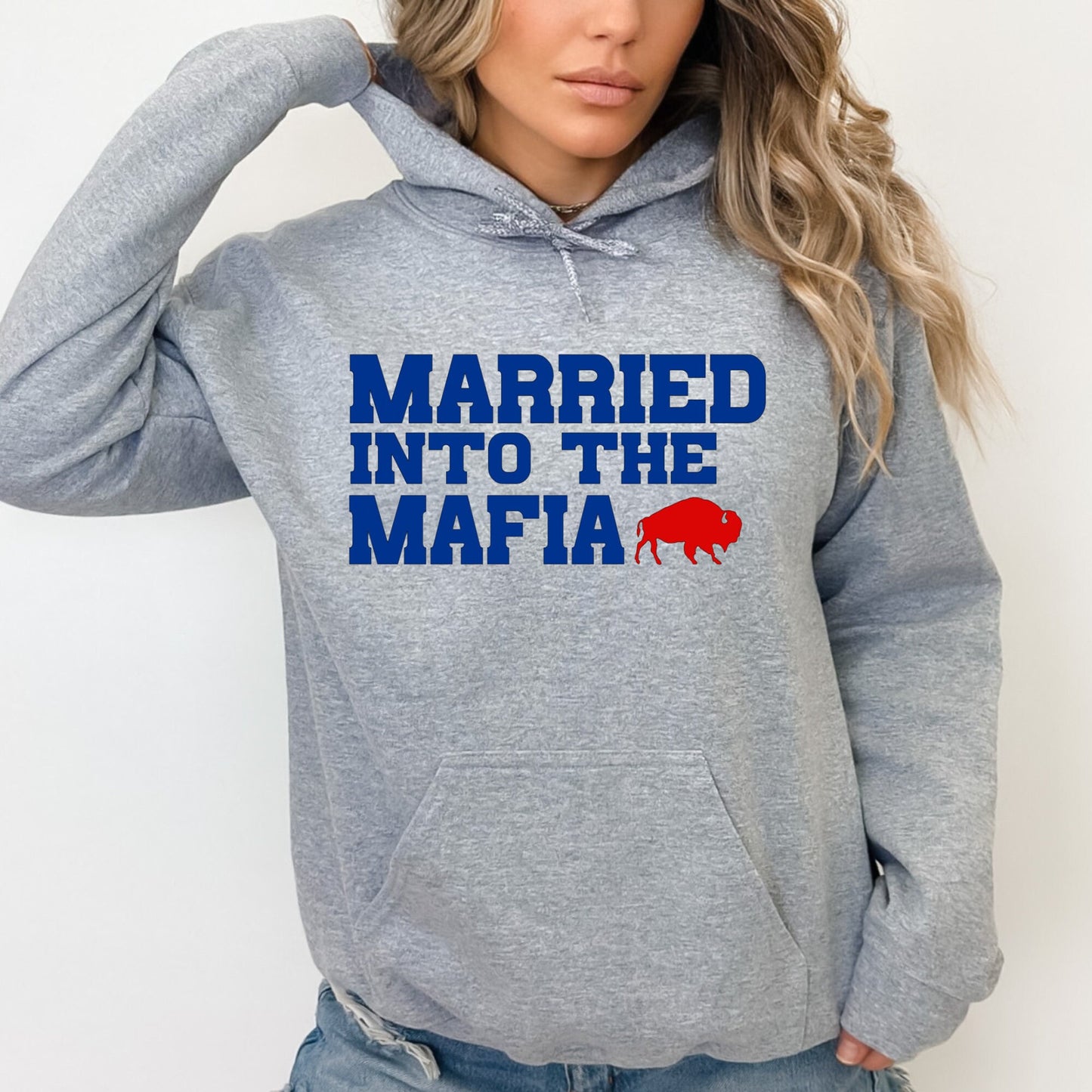 Married Into The Mafia Buffalo T-shirt, Sweatshirt, or Hoodie