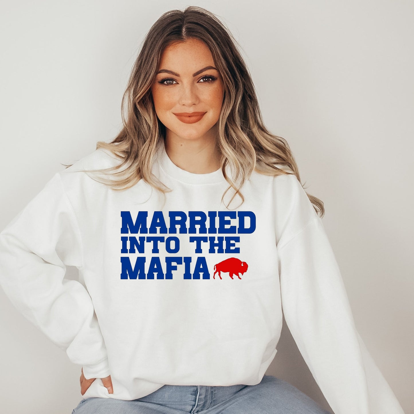 Married Into The Mafia Buffalo T-shirt, Sweatshirt, or Hoodie