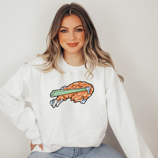 Buffalo Chicken Wing T-Shirt or Sweatshirt