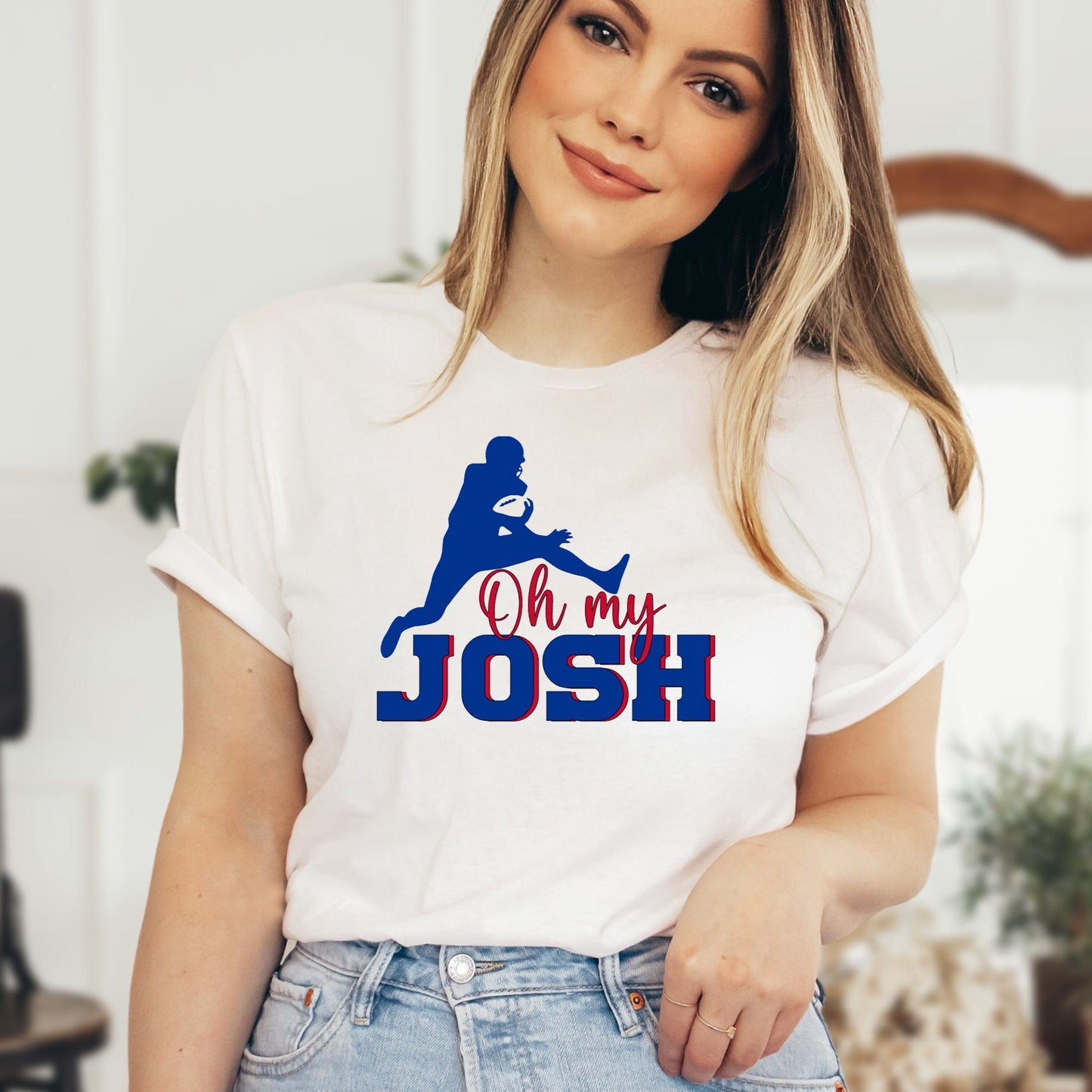 Oh My Josh Jumping Buffalo Football T-Shirt, Sweatshirt, Hoodie