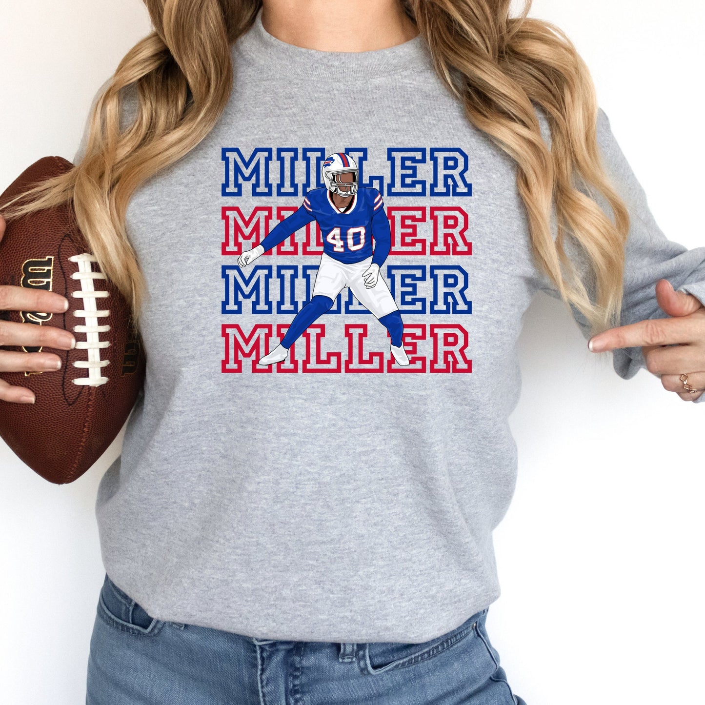 Von Miller Buffalo Football T-Shirt or Sweatshirt