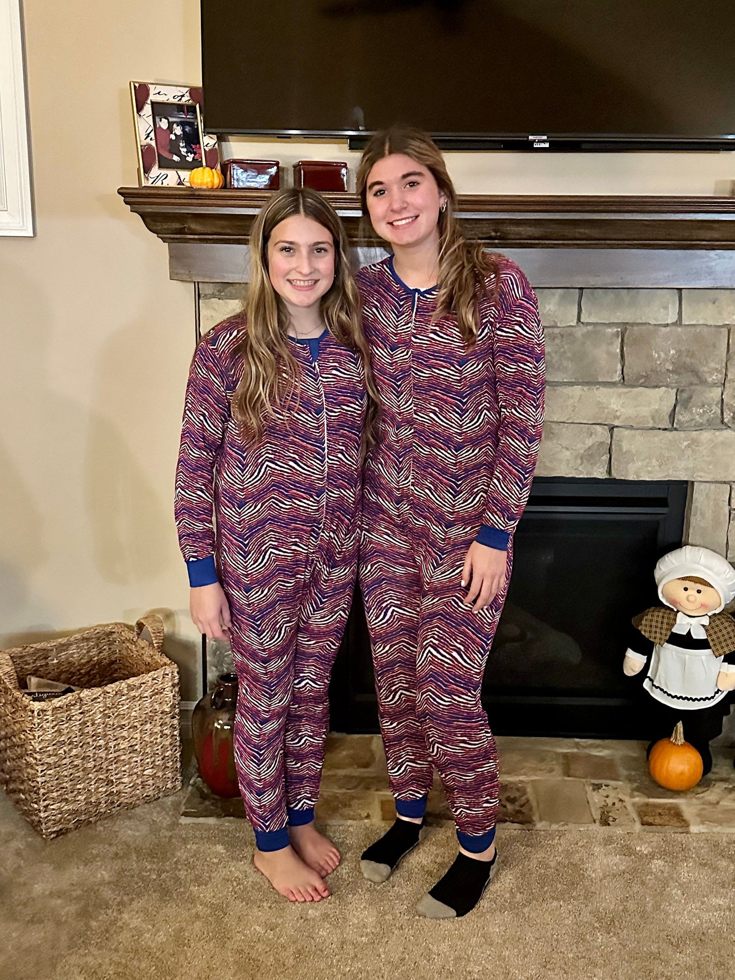 Family Matching Pajamas Bamboo Romper Buffalo Onesie