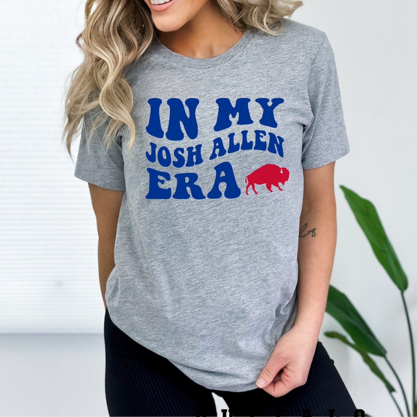 In My Josh Allen Era Retro Wave Division Champions Buffalo Football T-Shirt or Sweatshirt