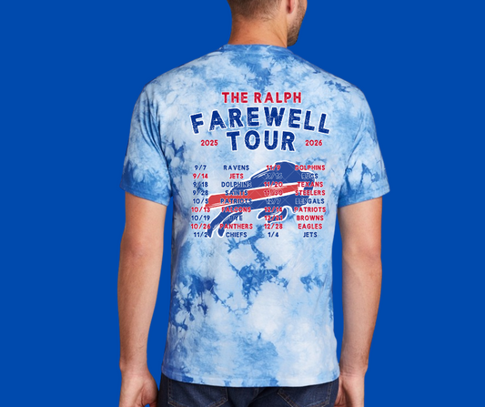 Farewell Season Crystal Tie Dyed T-Shirt